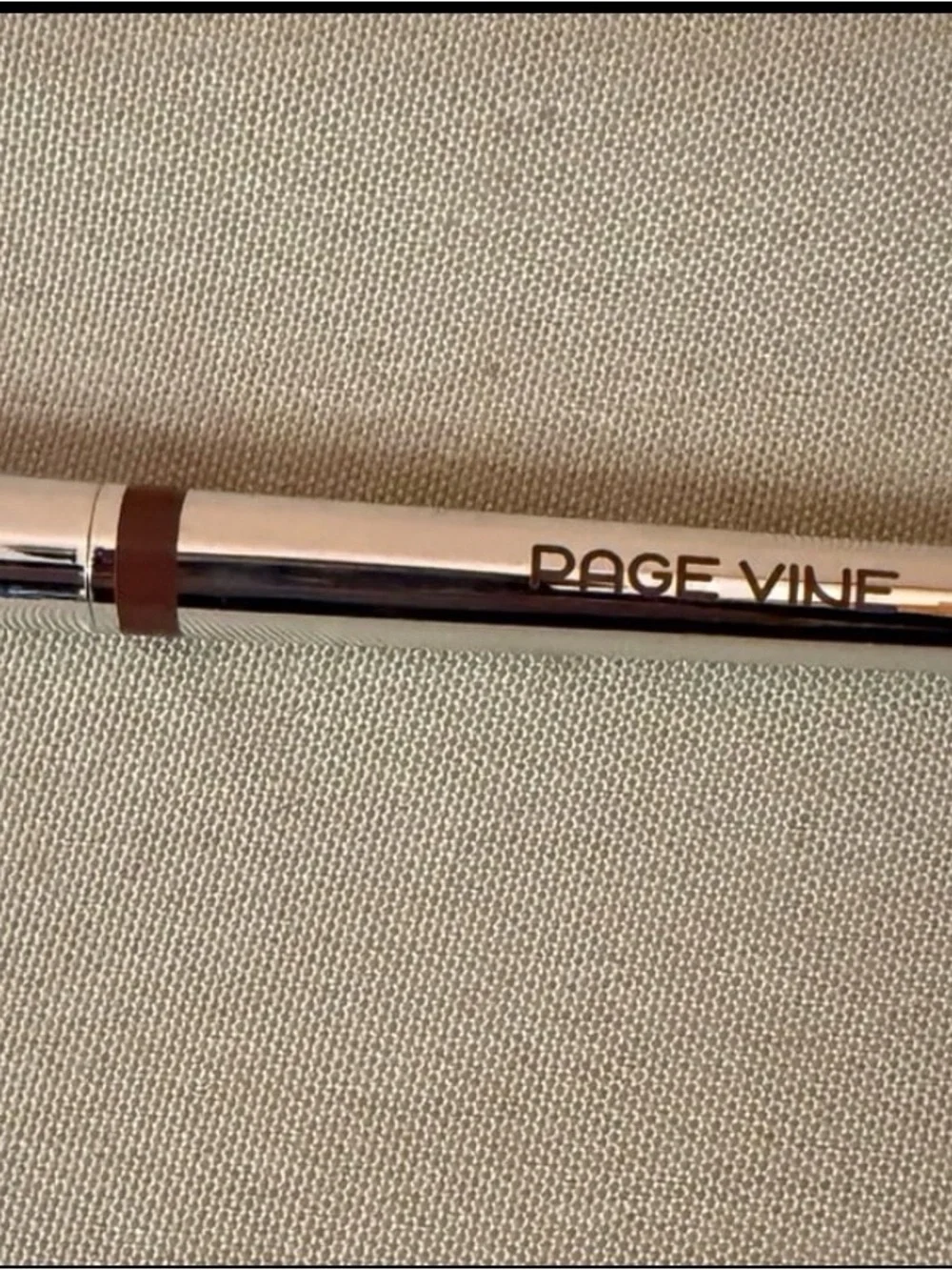 Pagevine calligraphy eyeliner pen in a brown shade.